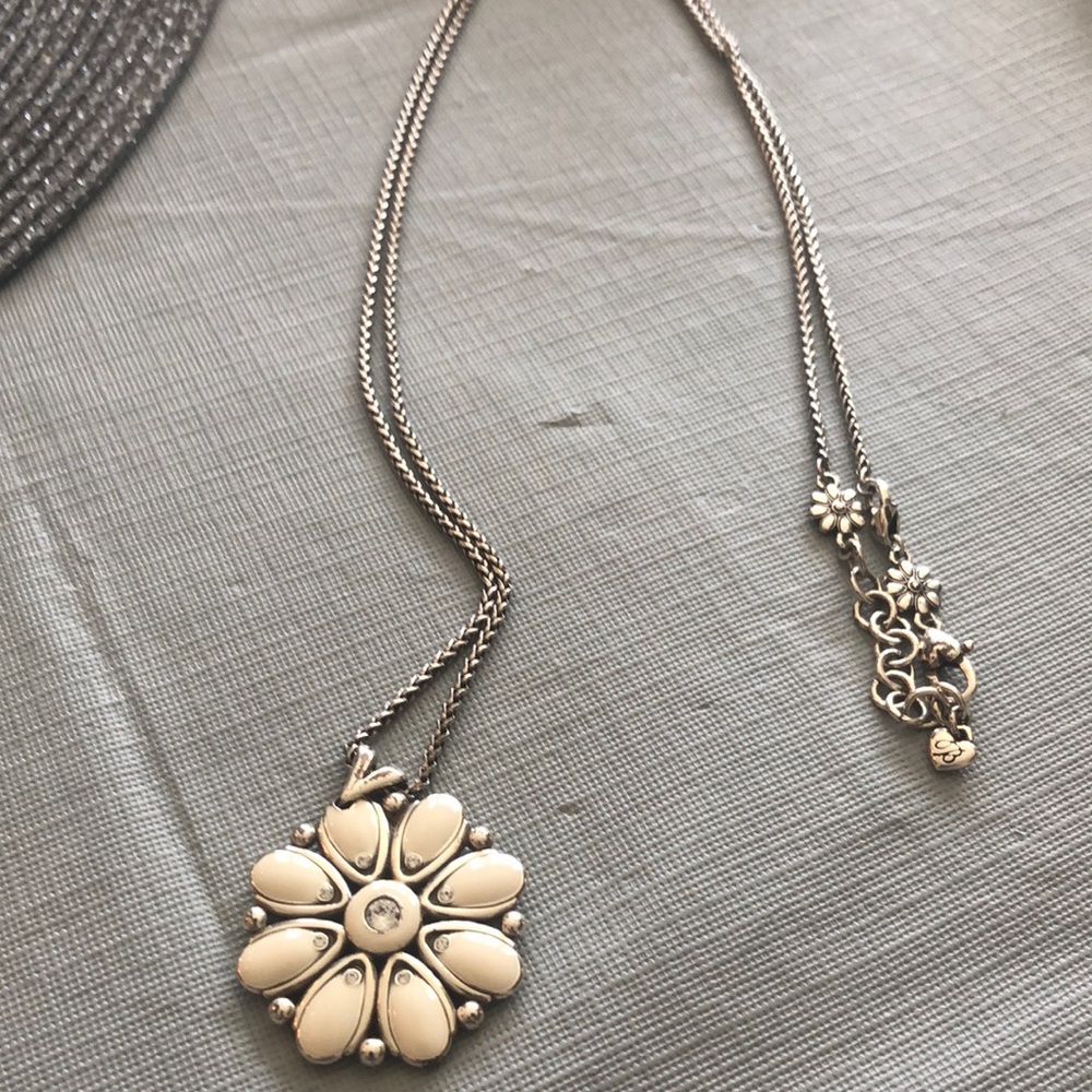 Brighton flower necklace